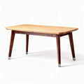 Oak Dining Table for Daily Use, Crafted from Solid Wood, 150 x 75 x 75cm