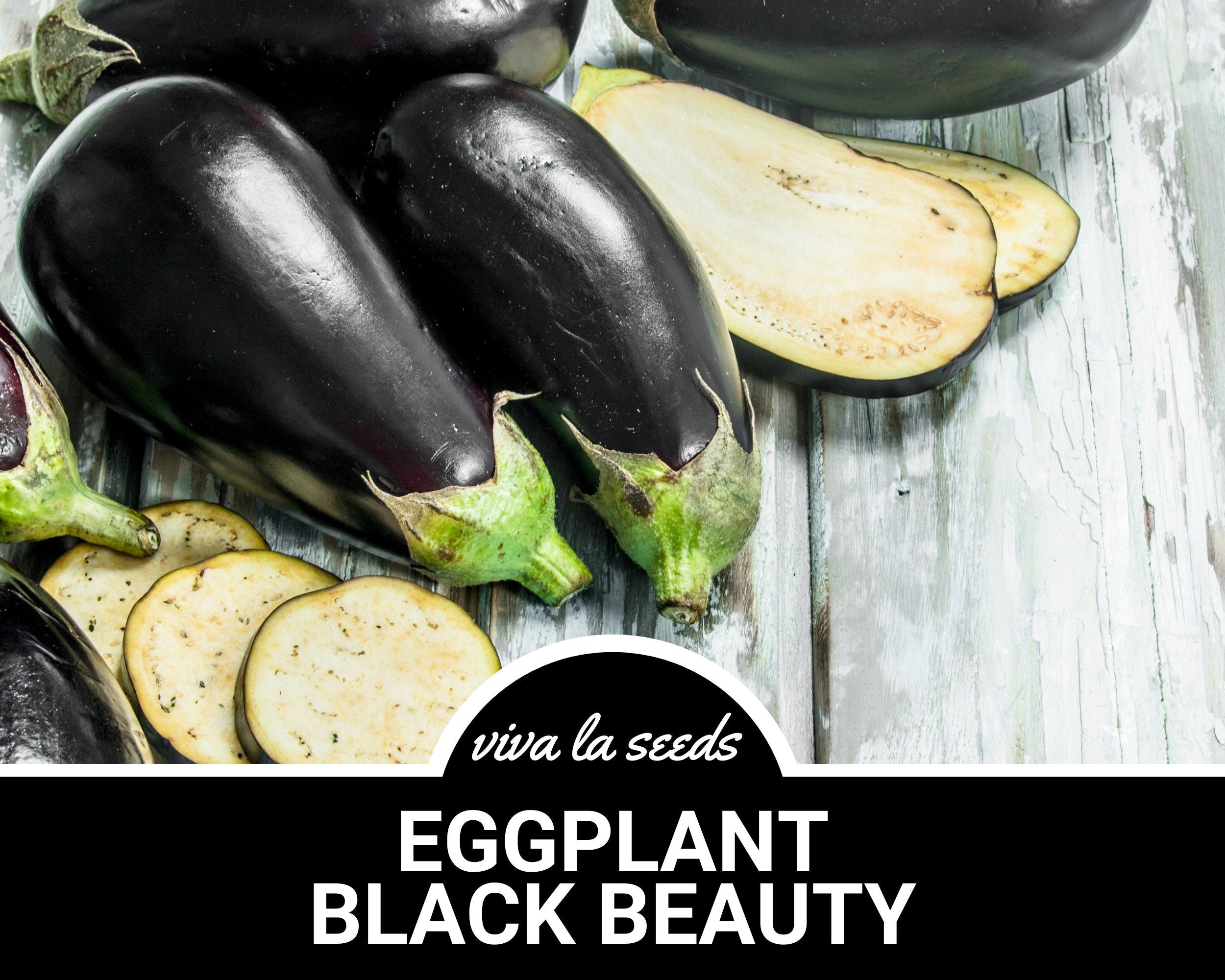 Eggplant, Black Beauty | 50 Seeds | Heirloom Vegetable | Open Pollinated | Non-GMO | Solanum melongena