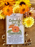 50 Organic Calendula Seeds | Non GMO | Heirloom
