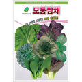 Korean Lettuce Mix Seeds: Red & Green Mix, Non-GMO Heirloom, 모둠쌈채